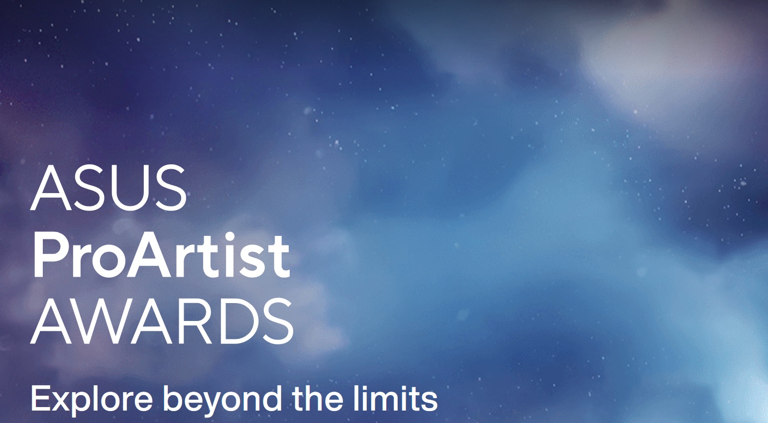 ASUS ProArtist Awards 2022 Photo Contest Calendar 2024