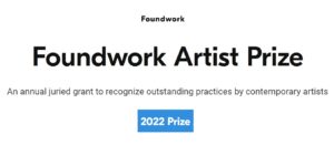 Foundwork Artist Prize